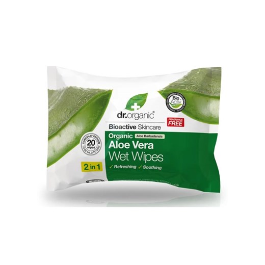 Dr.Organic Aloe Vera Wet Wipes x 20
