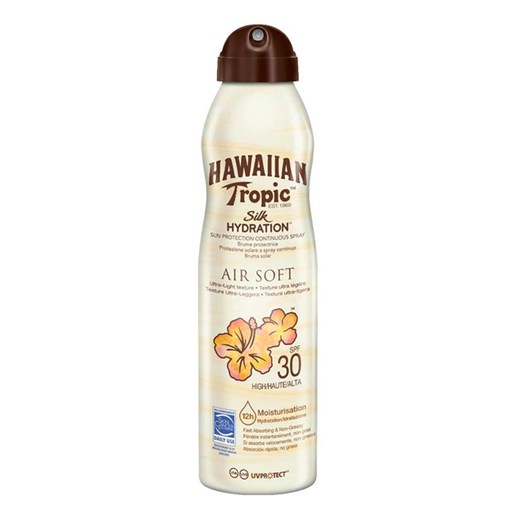 Hawaiian Tropic Silk Nawilżająca mgiełka do opalania Air Soft Spf30 177ml