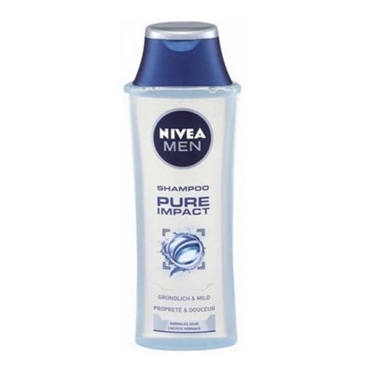 Nivea Men Pure Impact szampon przeciwłupieżowy 250 ml  Nivea  okazyjna cena Gerris 