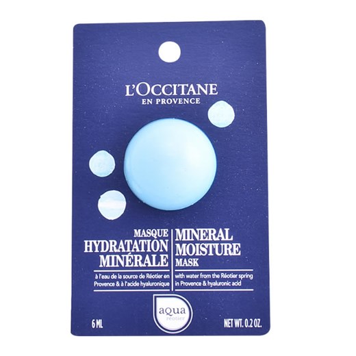 L&#39;Occitane Aqua Réotier Mineral Moisture Mask 6ml