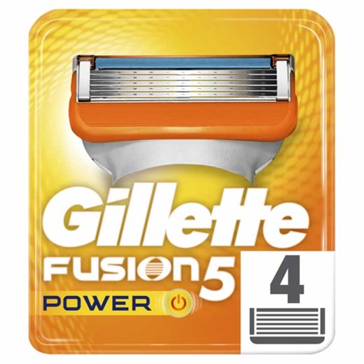 Gillette Fusion 5 Power Ręczne ostrza 4 sztuki