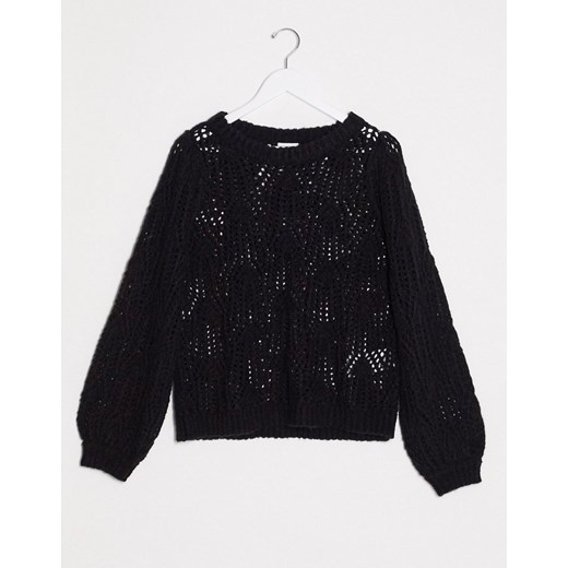 Sweter damski Vila czarny Odzież Damska YR czarny TOGB Sweter damski Vila czarny Odzież Damska YR czarny TOGB