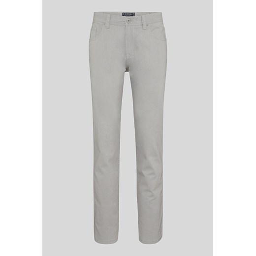 C&A Spodnie-Regular Fit-Miks lniany, Szary, Rozmiar: W32 L30
