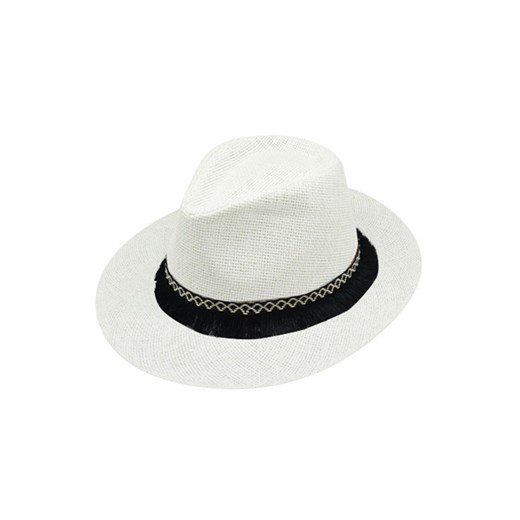 Damski kapelusz Panama beżowy