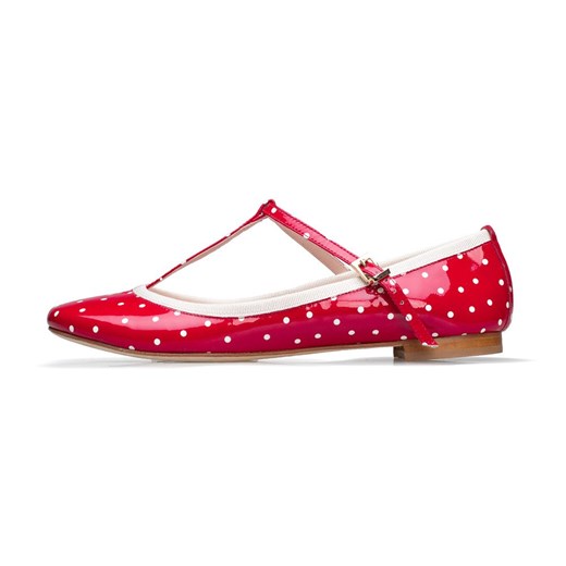 Mellow Yellow Vernice Pois-Rosso MY_2269