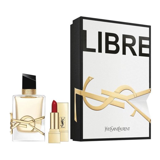 Yves Saint Laurent Libre zestaw - woda perfumowana  50 ml + pomadka Rouge Pur Couture 1,6 g No.1 Yves Saint Laurent  1 Perfumy.pl
