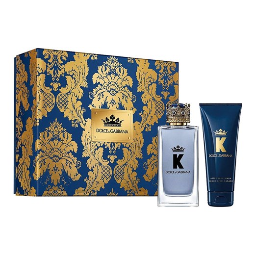 Dolce & Gabbana K by Dolce & Gabbana zestaw - woda toaletowa 100 ml + balsam po goleniu  75 ml  Dolce & Gabbana 1 Perfumy.pl