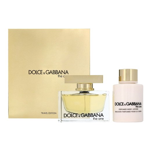 Dolce & Gabbana The One  zestaw - woda perfumowana  75 ml + balsam do ciała 100 ml  Dolce & Gabbana 1 Perfumy.pl