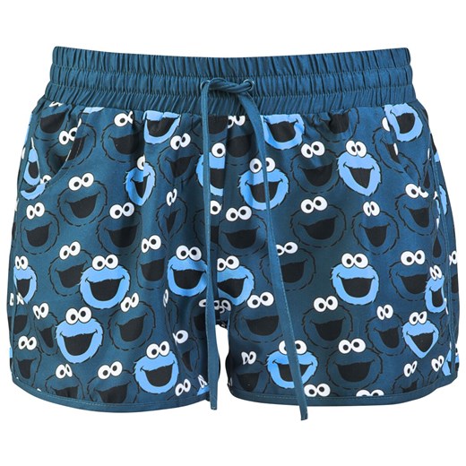 Ulica Sezamkowa - Cookie Monster - Kąpielówki - niebieski   S 