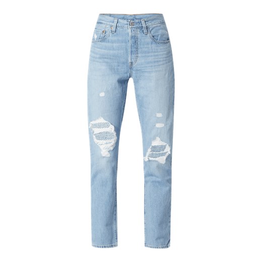 Skrócone jeansy z przetarciami 25/30 Peek&Cloppenburg 