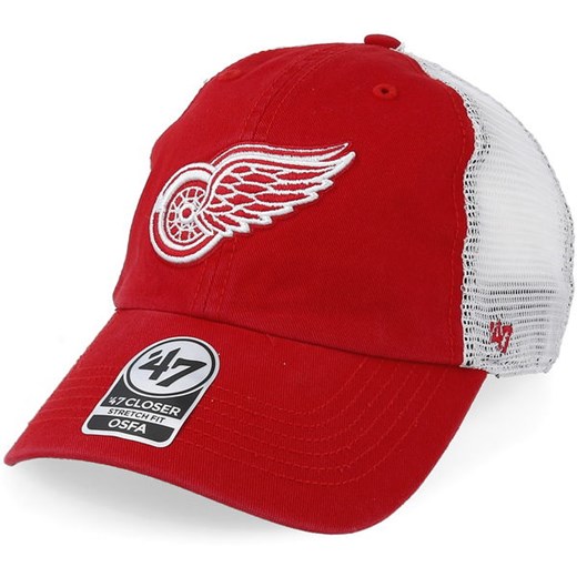 Czapka z daszkiem NHL Detroit Red Wings 47 Brand (red) 47 Brand   SPORT-SHOP.pl