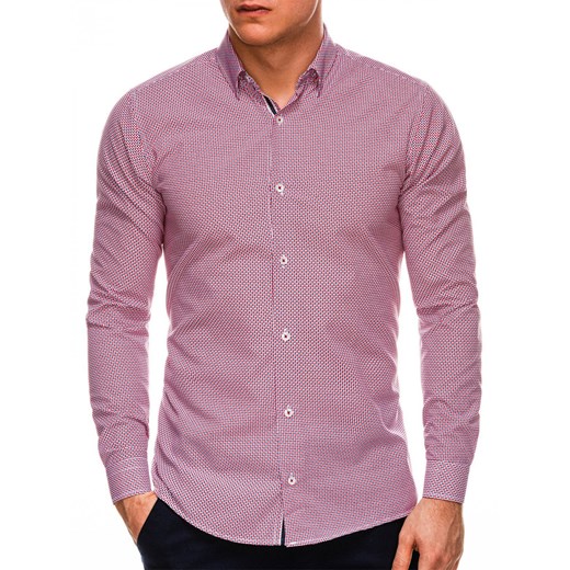 Ombre Clothing Men's shirt with long sleeves K535  Ombre M Factcool