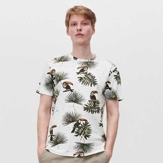 T-shirt męski Reserved z krótkim rękawem