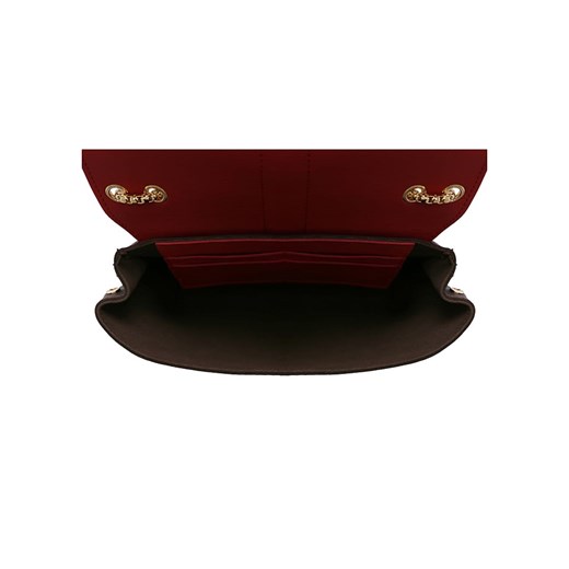Bags selection Torebka w kolorze ciemnobrązowo-czerwonym - 28 x 9 x 17 cm