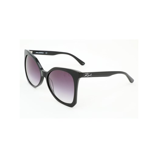 Damskie okulary przeciwsłoneczne w kolorze czarno-fioletowym