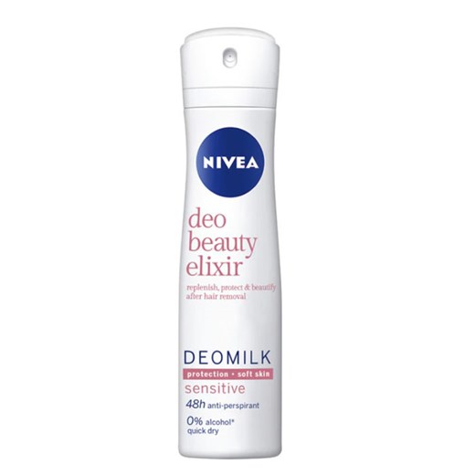 Nivea Milk Beauty Elixir Sensitive dezodorant w sprayu 150ml