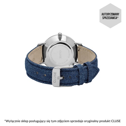 Zegarek CLUSE Minuit Silver White/Blue Denim CL30030