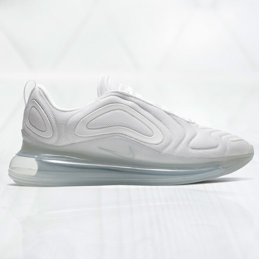 Buty sportowe męskie Nike białe na wiosnę sznurowane 