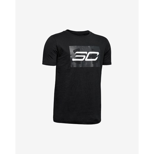 Under Armour SC30™ Branded Koszulka dziecięce Czarny