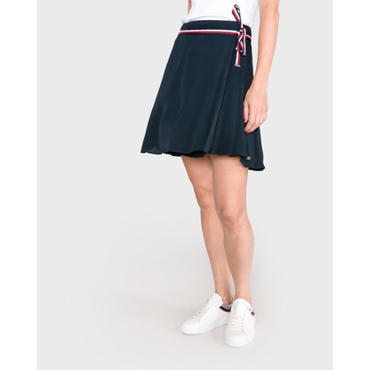 Tommy Hilfiger Fleur Spódnica Niebieski