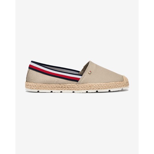 Tommy Hilfiger Basic Tommy Corporate Espadryle Beżowy