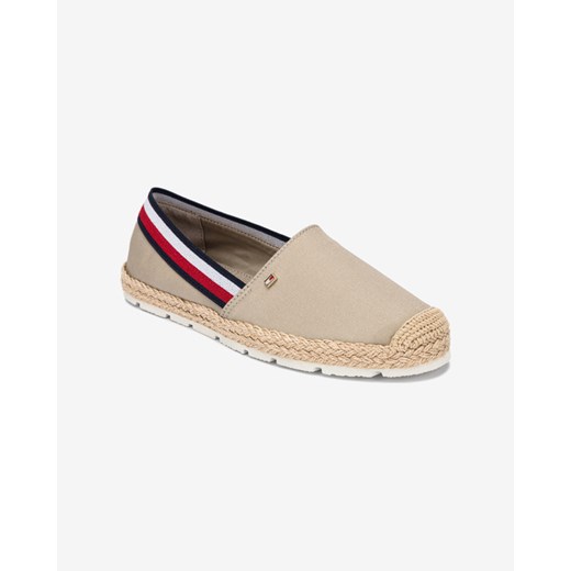 Tommy Hilfiger Basic Tommy Corporate Espadryle Beżowy