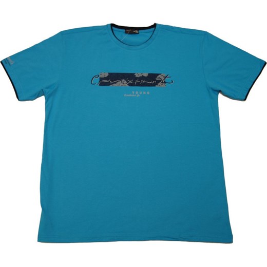 Duży T-shirt SML 1581 Niebieski