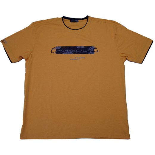 Duży T-shirt SML 1581 Żółty