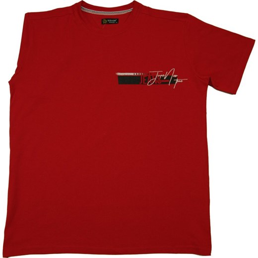 Duży T-shirt BH 7046 Czerwony