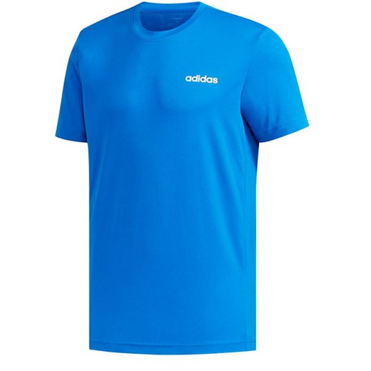 T-shirt męski Adidas bez wzorów sportowy 