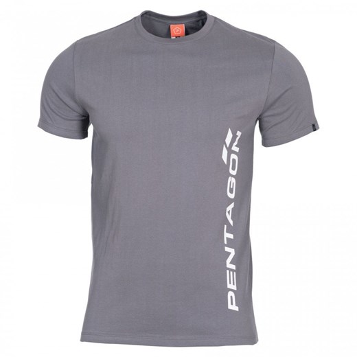 Koszulka T-shirt Pentagon Ageron Vertical Wolf-Grey (K09012-PV-08WG) Pentagon  L TactGear.EU