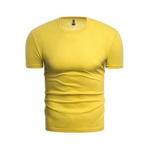 Wyprzedaż koszulka 0001 Rolly - żółta ze sklepu Risardi w kategorii T-shirty męskie - zdjęcie 86731607