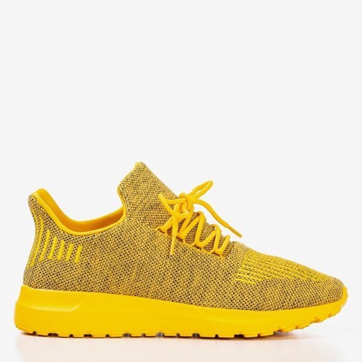 Żółte sportowe buty męskie Siro - Obuwie  Royalfashion.pl 45 
