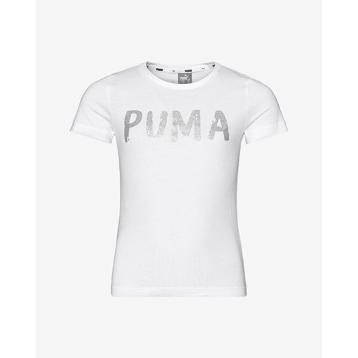 Puma Alpha Koszulka Biały Puma  116 wyprzedaż BIBLOO 