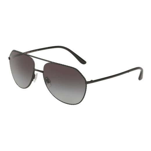 Czarne okulary pilotki Dolce&Gabbana DG 2191 01/8G 59/16 135 3N  Dolce & Gabbana  ROOMOUTLET.PL wyprzedaż 