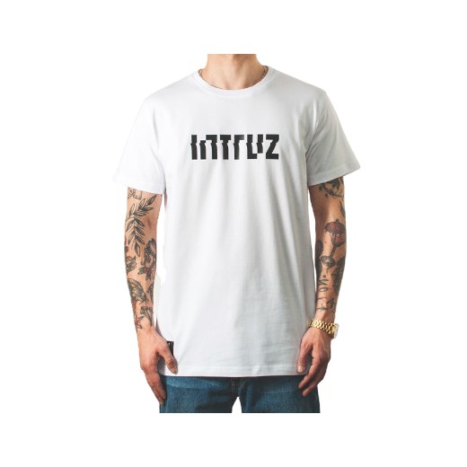 T-shirt męski Intruz z krótkimi rękawami 