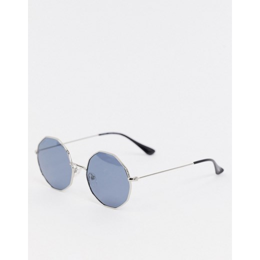 Pilgrim – Annora – Okrągłe okulary przeciwsłoneczne-Niebieski