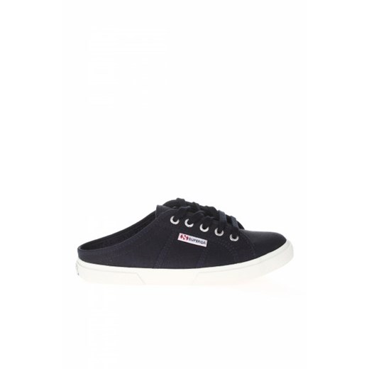 Klapki damskie SUPERGA letnie bez zapięcia płaskie casual 