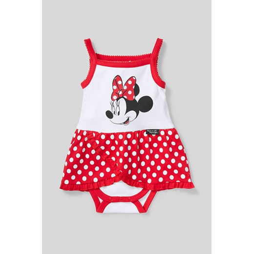 C&A Myszka Minnie-piżama niemowlęca-bawełna bio, Czerwony, Rozmiar: 62 C&A  80 