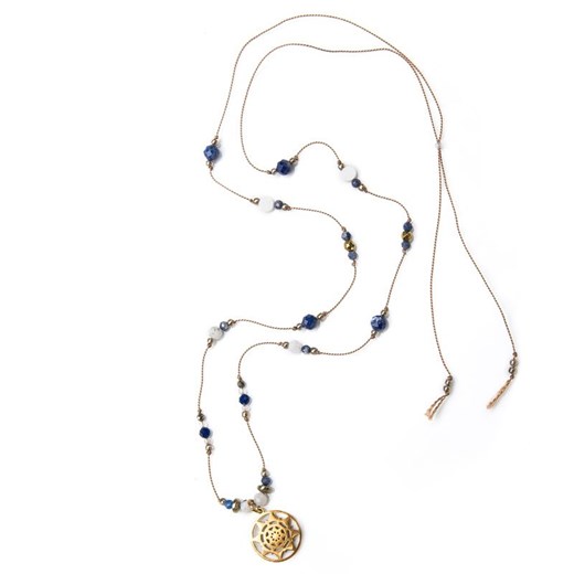 Naszyjnik Dots Jewelry z lapisem lazuli 