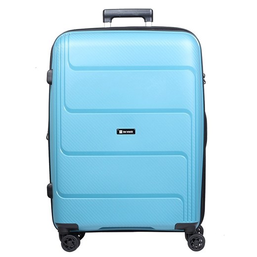 walizka duża Słoń Torbalski Brave 77 cmposzerzana niebieska