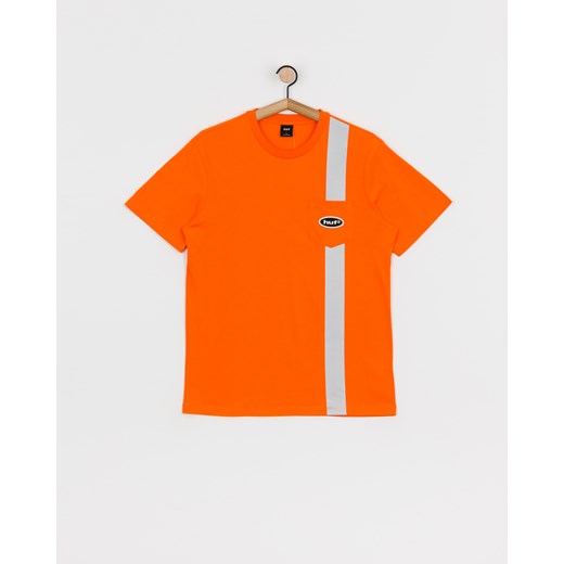 T-shirt HUF Safety Pocket (safety orange)  Huf M Roots On The Roof