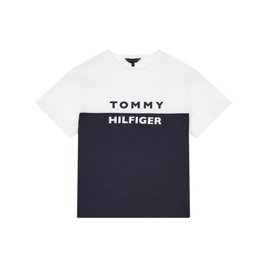Tommy Hilfiger T-Shirt Crew Neck Tee UB0UB00283 M Biały Regular Fit