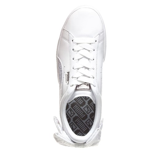 Skórzane sneakersy "Basket Bow Animal Classic Trainer" w kolorze białym