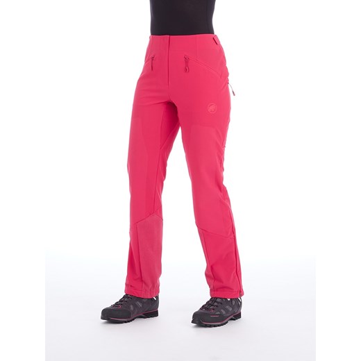 Spodnie softshellowe "Aenergy" w kolorze różowym
