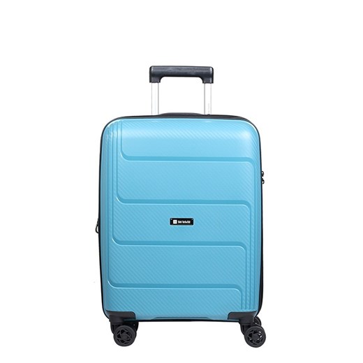 walizka kabinowa Słoń Torbalski Brave 55 cmposzerzana niebieska