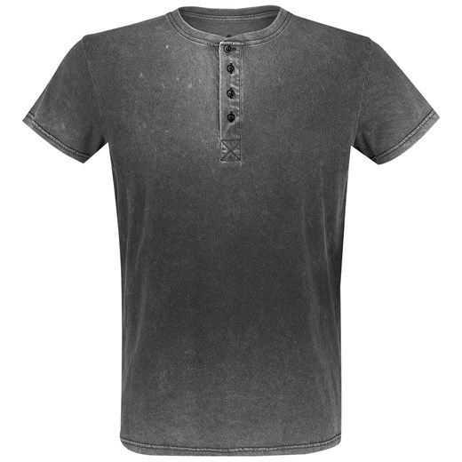 T-shirt męski Black Premium By Emp z krótkimi rękawami 