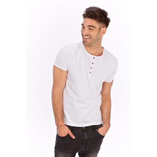 T-shirt męski Lanieri Fashion z krótkim rękawem 