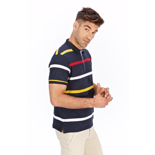 T-shirt męski Lanieri Fashion z krótkim rękawem casual 