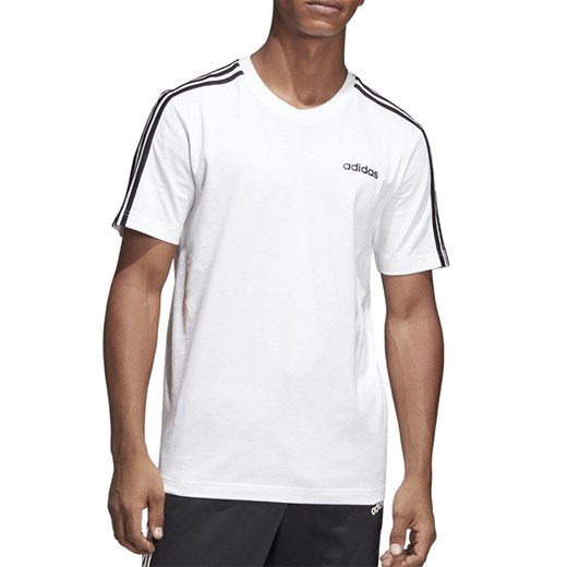 T-shirt męski Adidas z krótkimi rękawami w paski 